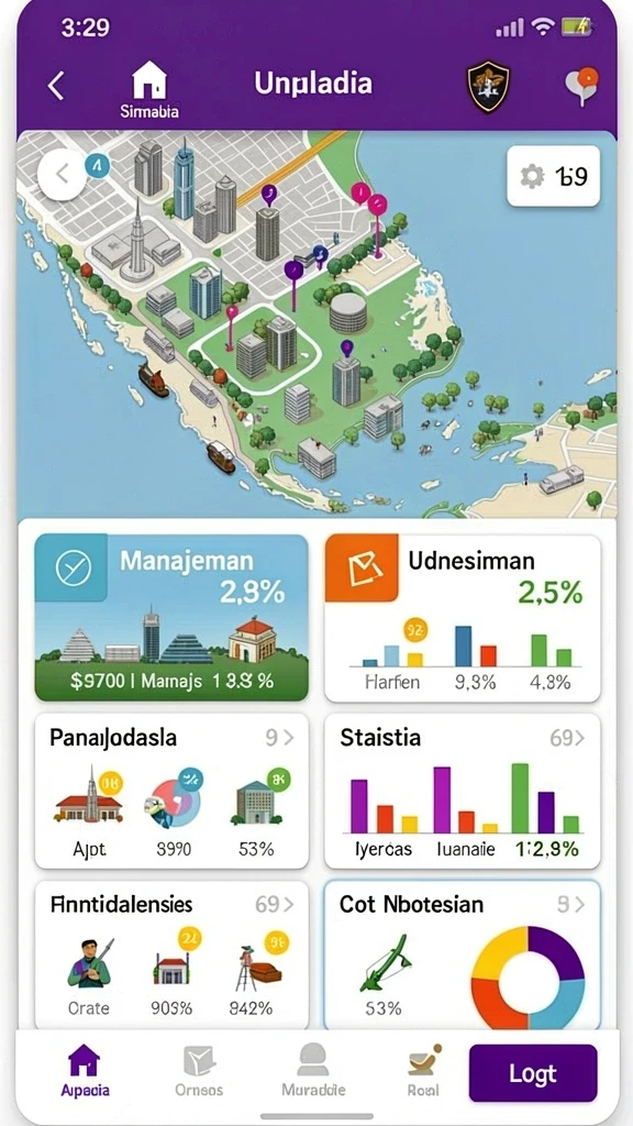cemara77 - Tampilan antarmuka yang menarik dan intuitif.
