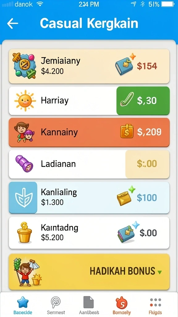 idklub - Fitur leaderboard memudahkan pemain untuk bersaing.