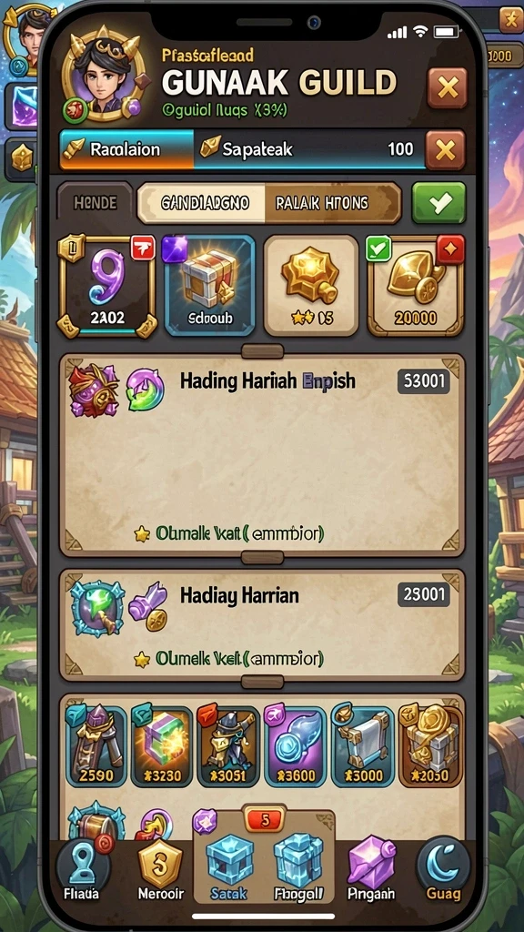 qgluck - Screenshot dari level yang menantang dan seru.